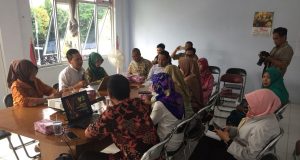 Pembekalan Kelompok Masyarakat Pemantau Isi Siaran di Kota Pekalongan dan sekitar, Jumat (23/2/2018).